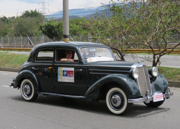 1952 Mercedes Benz 170S – one of several Mercedes Benz cars in the parade
