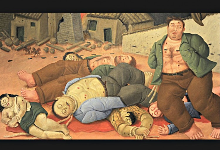 Masacre by Fernando Botero