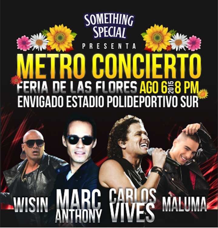 Metro Feria de Las Flores Concert 
